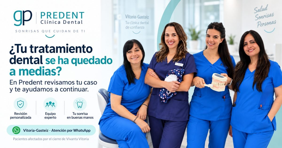 Equipo de Clínica Dental Predent en Vitoria-Gasteiz